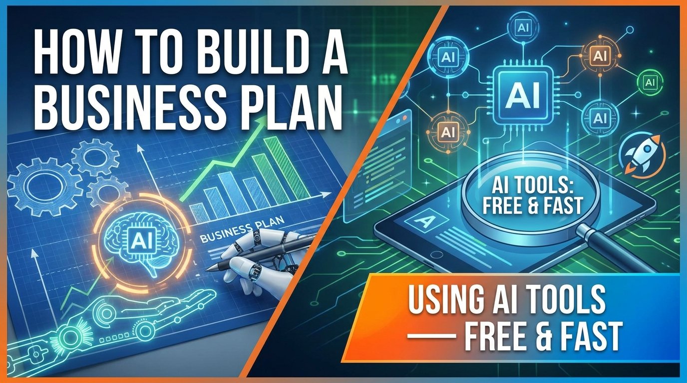 How to Build a Business Plan Using AI Tools — Free & Fast