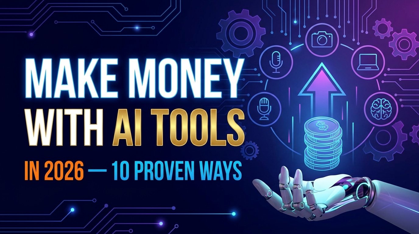 How to Make Money with AI Tools in 2026 — 10 Proven Ways
