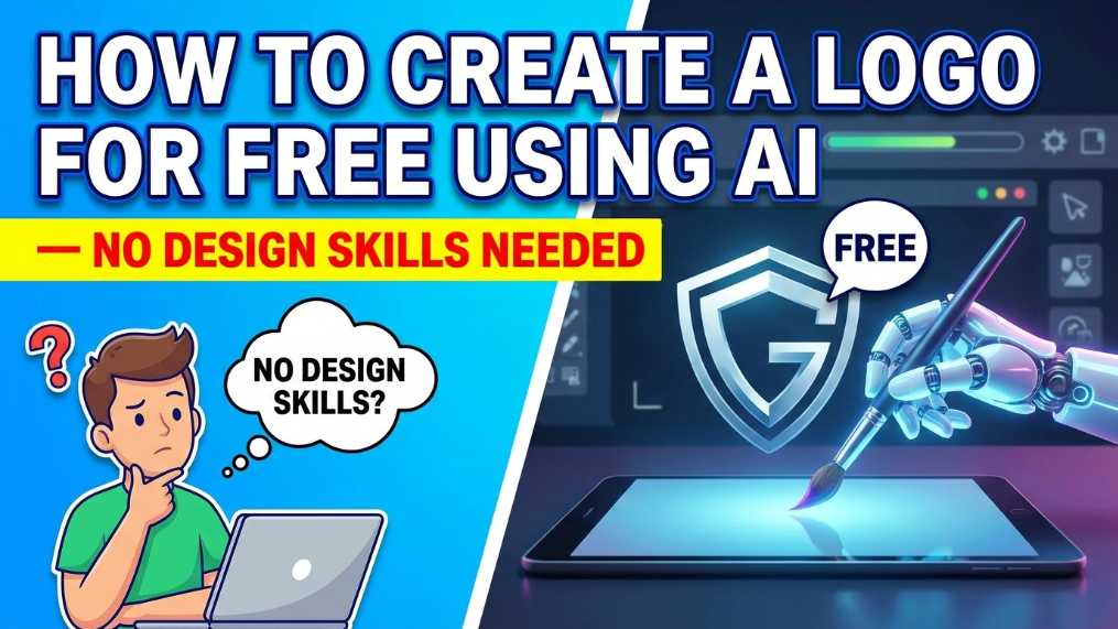 How to Create a Logo for Free Using AI — No Design Skills Needed