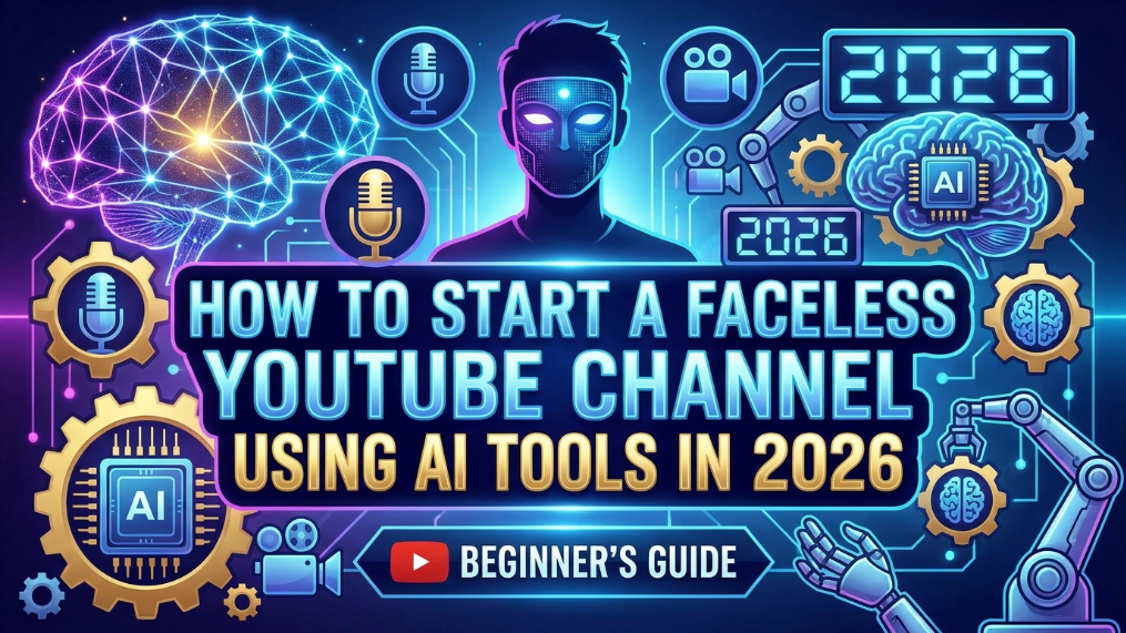 How to Start a Faceless YouTube Channel Using AI Tools in 2026