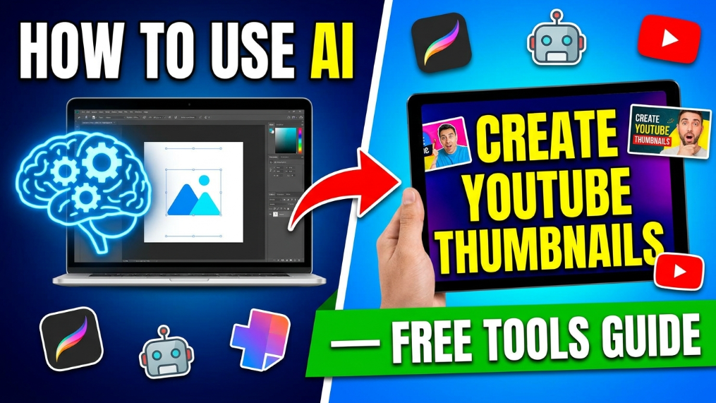 How to Use AI to Create YouTube Thumbnails — Free Tools Guide
